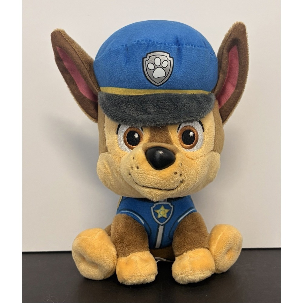 Paw Patrol‎ Plush M Chase Version Takara Tomy, Plush Height 26cm From Japan
